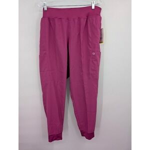 Wink W123 Women's Modern Fit Jogger Scrub Pants Pink NWT sz 2X